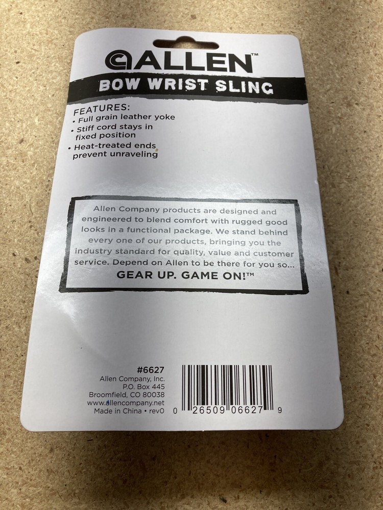 Allen Wrist Slings - #6627