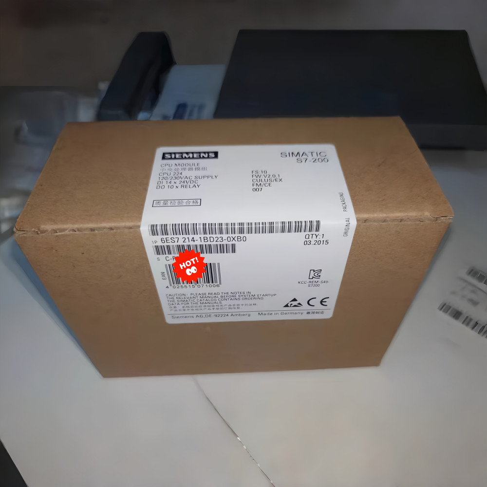 Siemens 6ES7214-1BD23-0XB0 Brand New PLC Module US Stock Fast Free Shipping