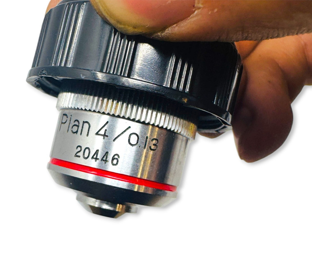 Unitron Plan 4/0.13 4x Microscope Objective Lens 20446