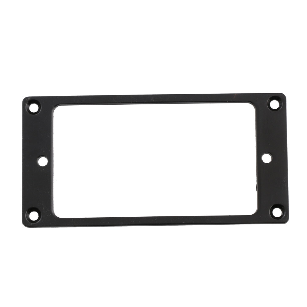 2PCS Black Flat Metal Humbucker Pickup Frame Mounting Ring