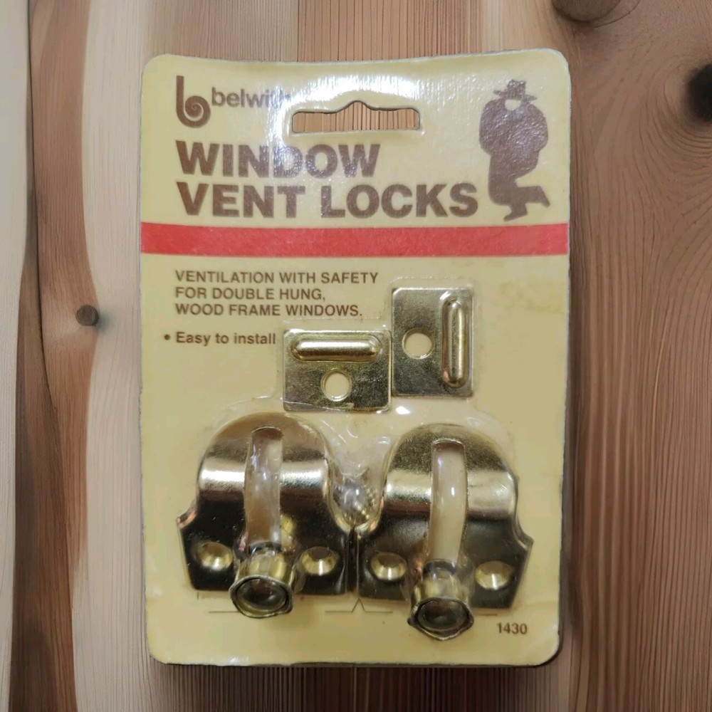 4 BRASS VENT LOCKS