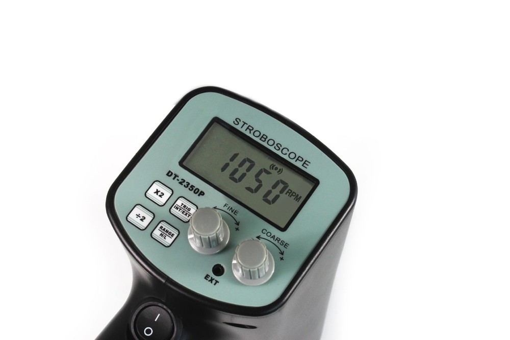 DT-2350PA Digital Display Stroboscope Flash Analyzer 50-12000FPM Flash Meter