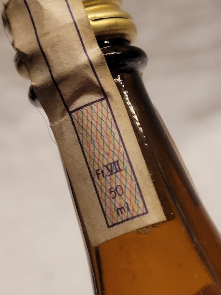 Ron Bacardi Anejo Miniature Original Label