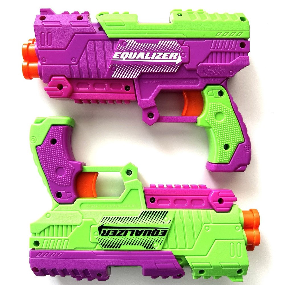 2 X Advance Force Equalizer - See Video - Dart Gun Auto Advancing Blasters Set