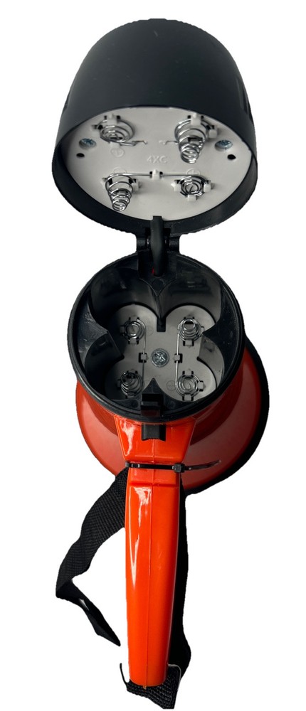 Megaphone Bullhorn Unbranded Orange ~ USED ~