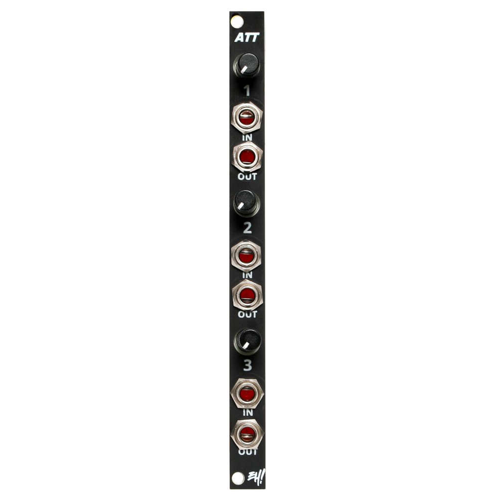 Eurorack Hardware ATT - Triple Attenuator