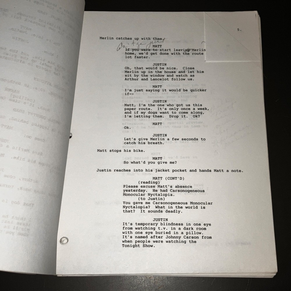 ATTACK OF THE KILLER COLLIES FROM OUTER SPACE Kids Write A Sci-Fi Script wNotes!