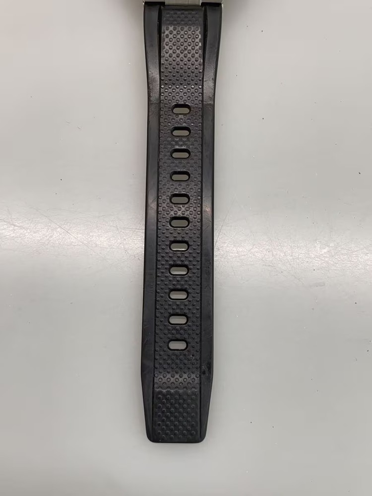 CASIO Watch Digital Analog Rubber BLK BLK gst w300