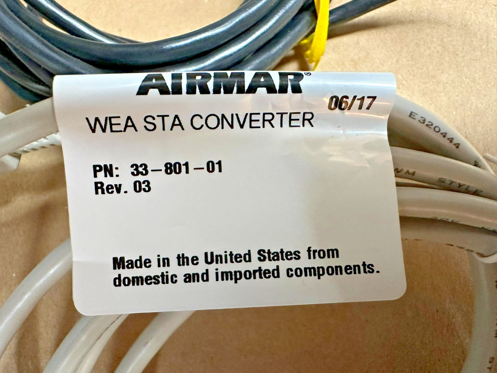 AirMar Weather Station USB Interface Box - 33-801-01 Rev 3 - See Description