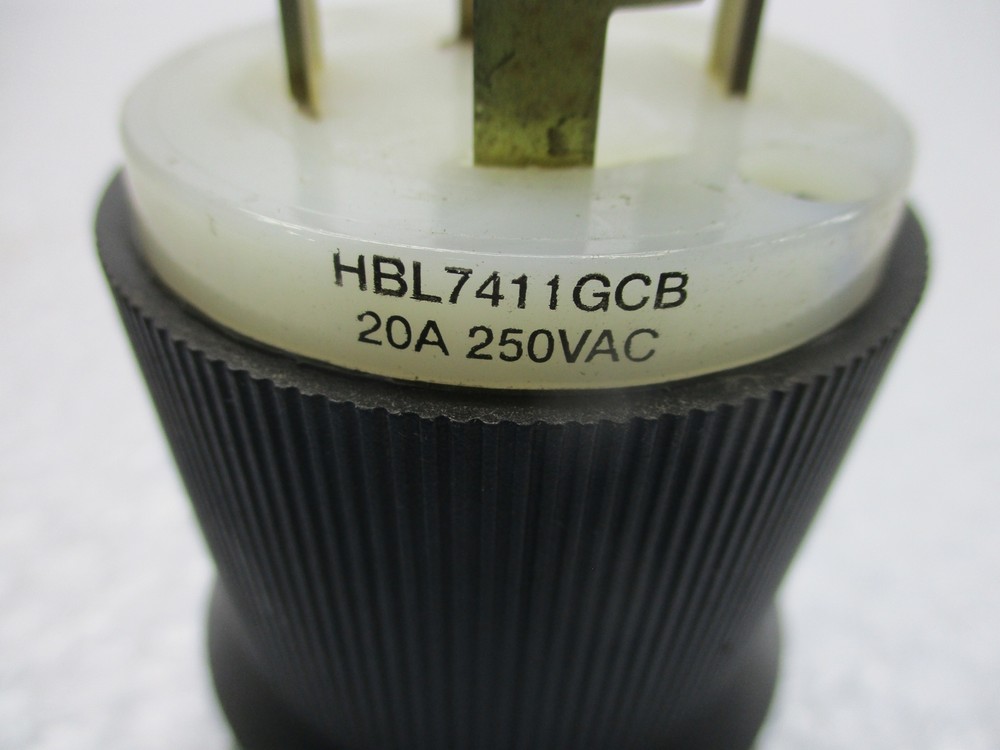 HUBBELL HBL7411GCB PLUG NSNP