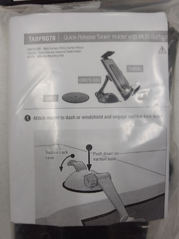 Arkon Flat Surface Tablet Smartphone Mount TABPB078 187916 New