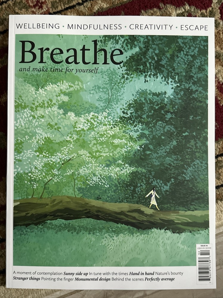 BREATHE MAGAZINE ISSUE 54 WELLBEING MINDFULNESS  CREATIVITY