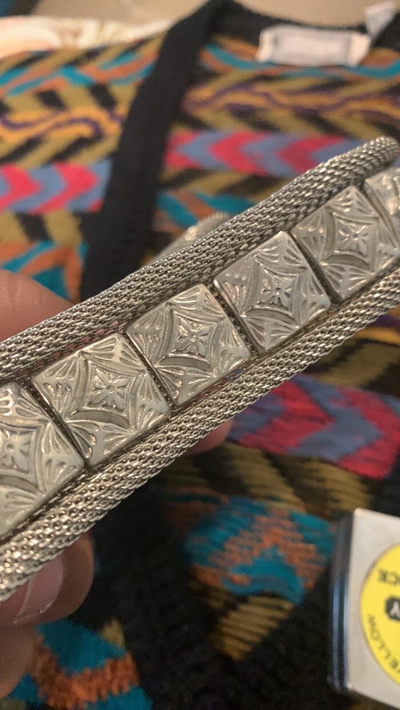 Axessorium leather & metal belt M/L