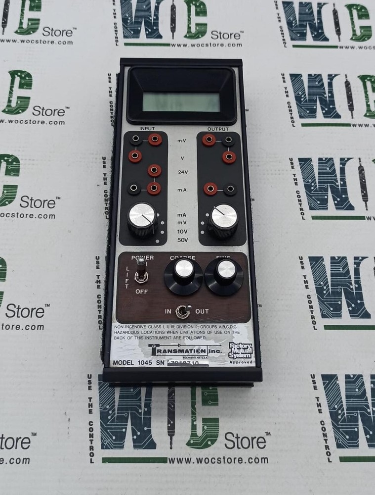MODEL 1045 TRANSMATION SIGNAL CALIBRATOR