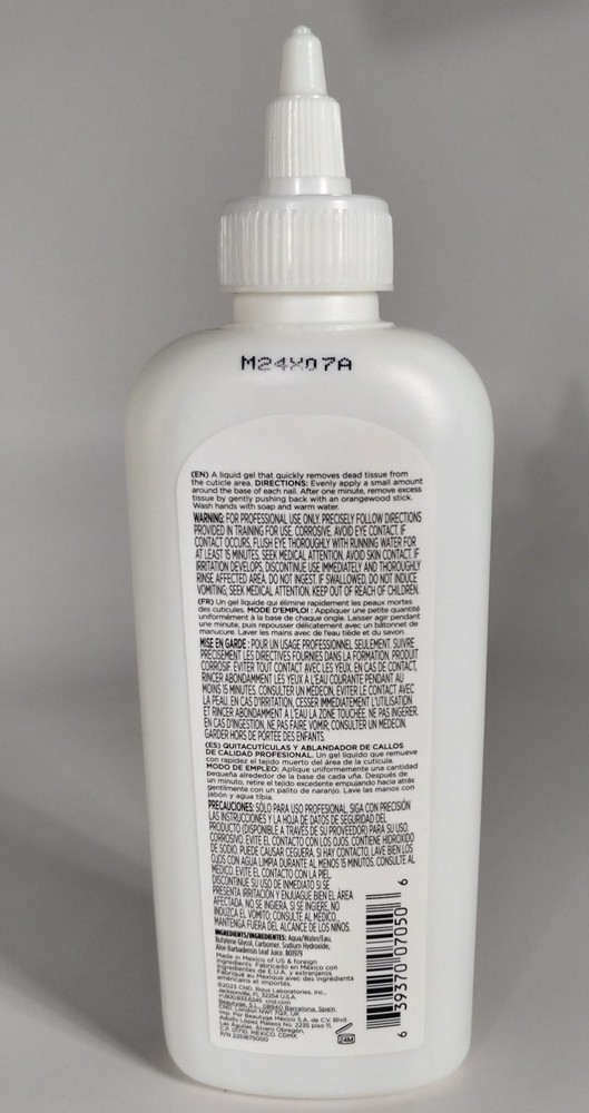 CND cuticle remover 6 fl.oz / 177 ml