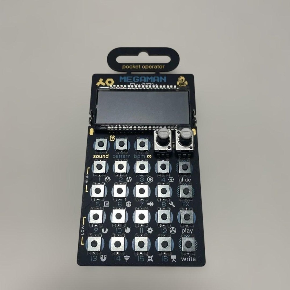 Teenage Engineering Pocket Operator PO-128 Mega Man Model Sampler Good GP