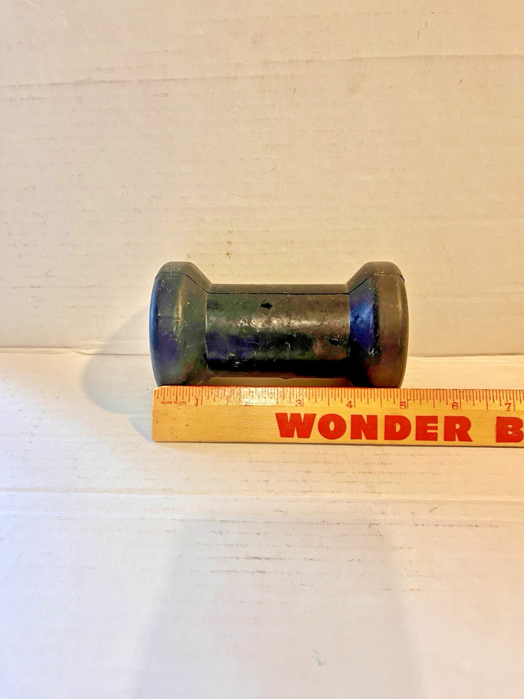 5" Black Boat Trailer Spool/Keel Roller, new
