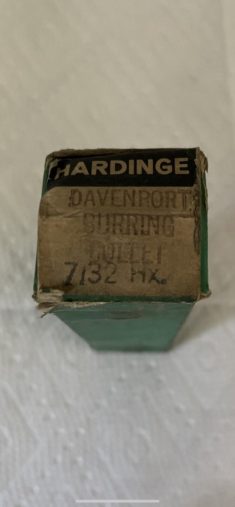 Hardinge Davenport Burring Collet 7/32 Hex.