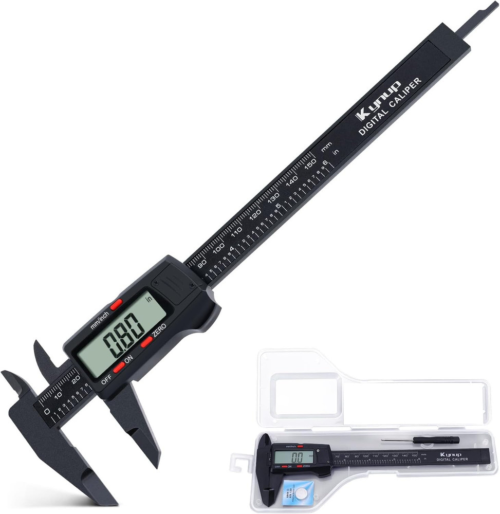 Ynup Digital Caliper, Caliper Measuring Tool with LCD Screen,