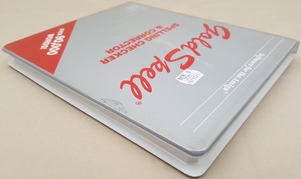 Gold Spell ©1986 Spell Checker for Textcraft Scribble Etc for Commodore Amiga