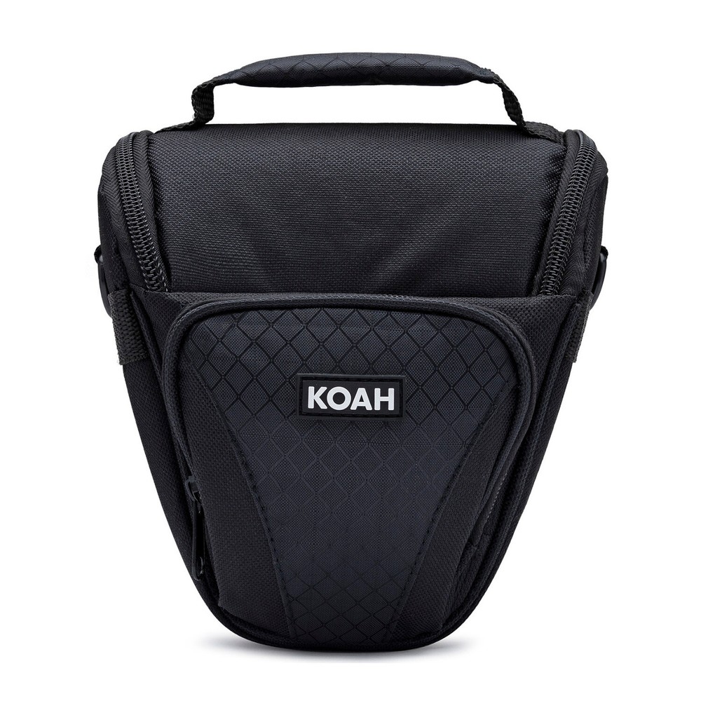 Koah Holster Camera Case and Accessory Bundle for DSLR, Mirrorless, & Camcorders