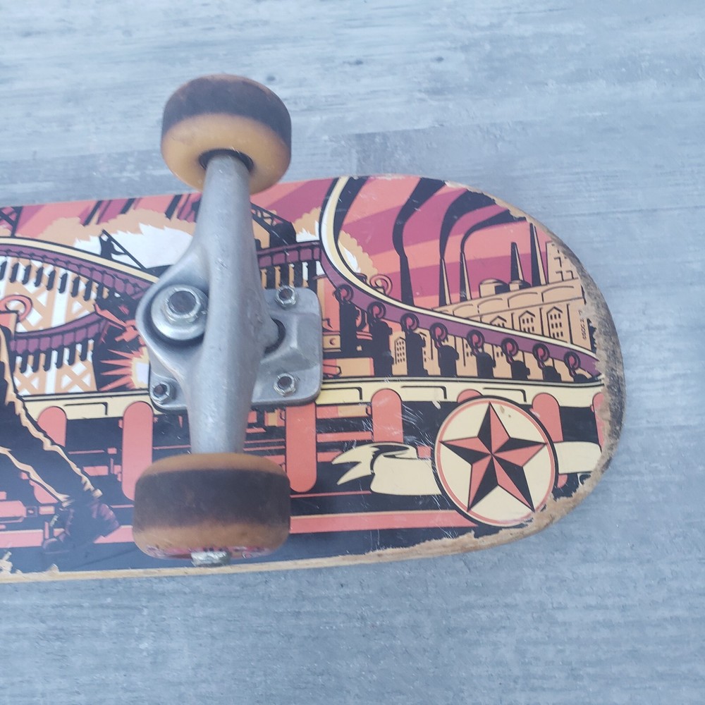 Andy Mac Skateboard Complete Vintage Y2K Industry 29" Deck