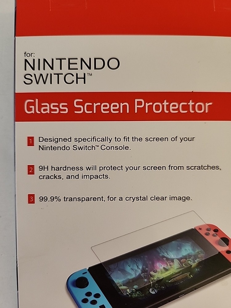 ADVANCTECH Nintendo Switch Glass Screen Protector OPEN BOX But UNUSED
