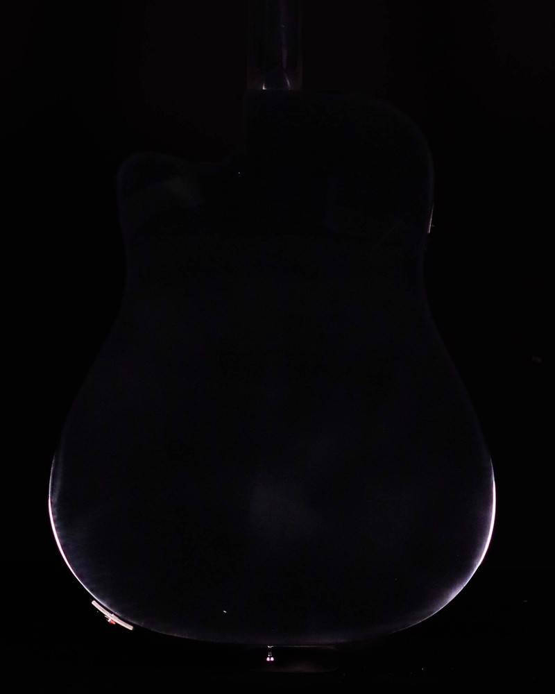 Fender CD-60SCE Dreadnought, Walnut FB, Black