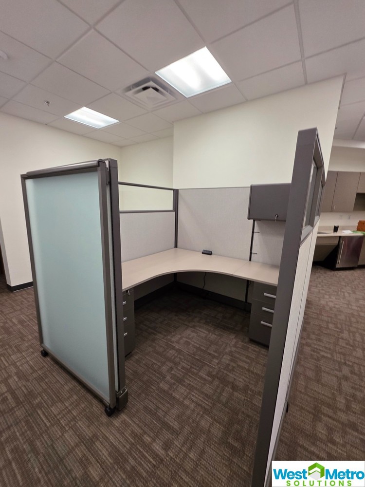 Herman Miller AO2 Office Cubicle Desk Workstation Panel System Modular Door Unit