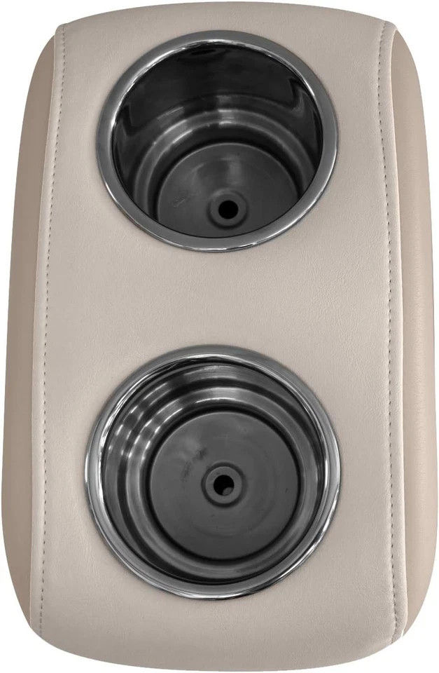 Wise 3059-1884 Pontoon Double Drink Holder with Platinum / Mocha Java