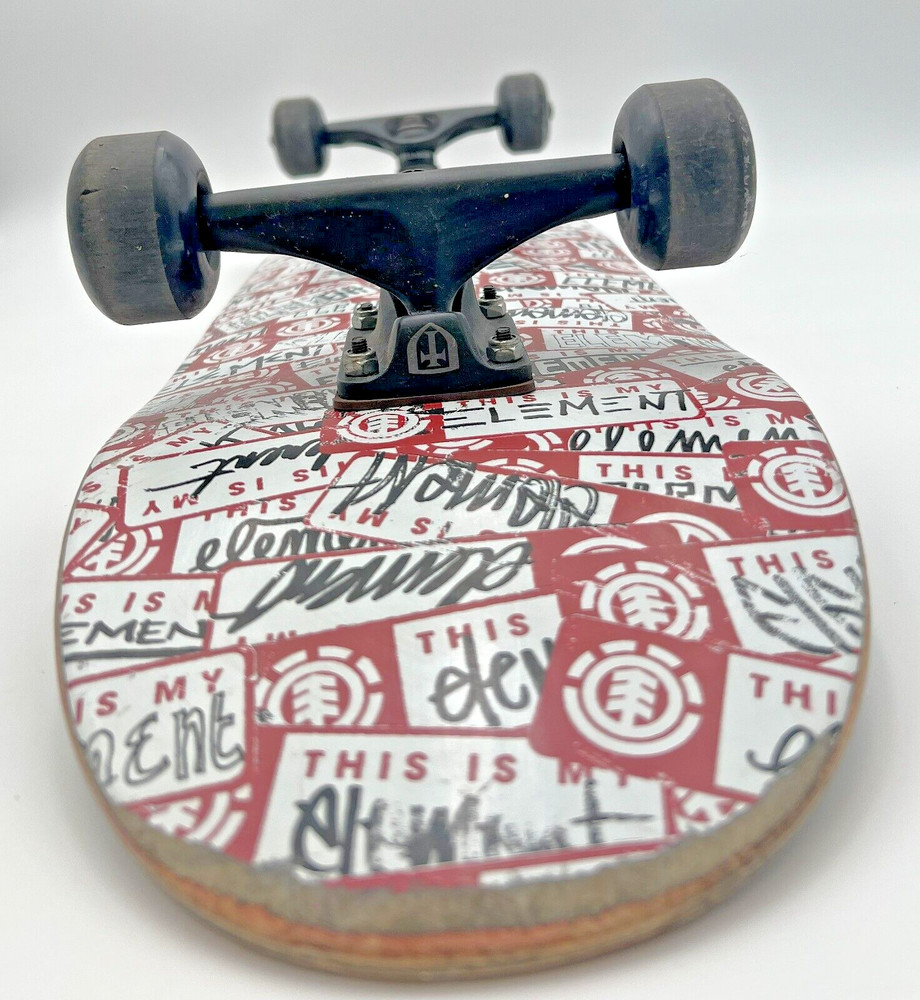THIS IS MY ELEMENT SKATEBOARD WITH TENSOR RESPONSE TRUCKS MINI LOGO 53MM WHEELS