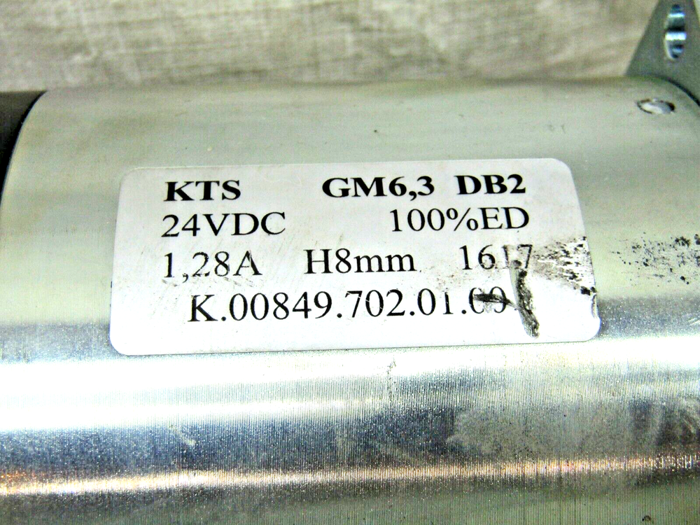 KTS GM6.3 DB2 24VDC Actuator