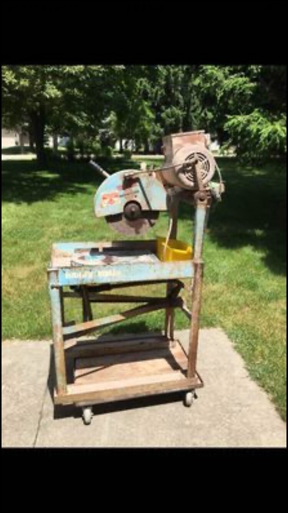 Target brand masonry table saw