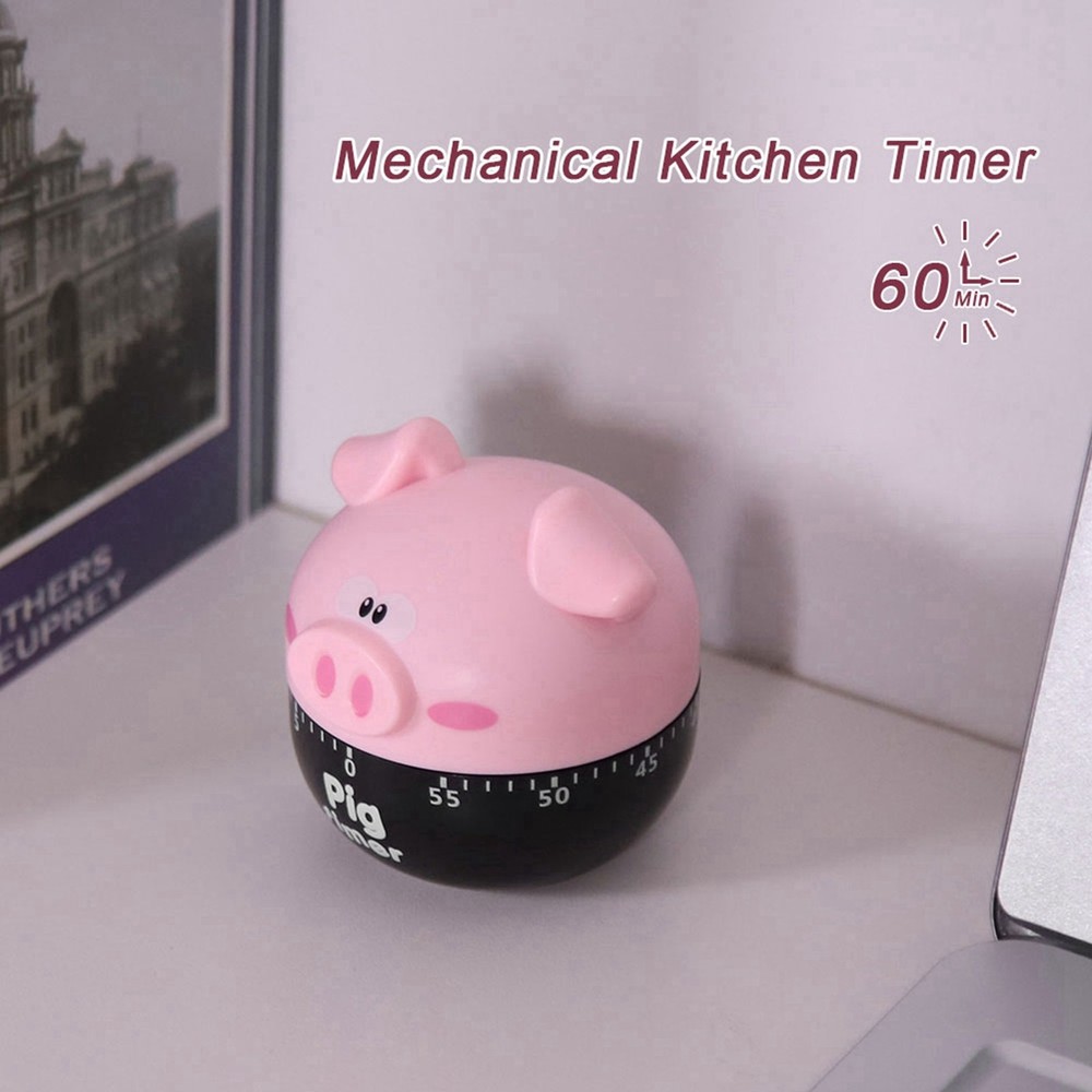 Pig Kitchen Timer Mechanical Timer For Cooking Eggs Cakes
