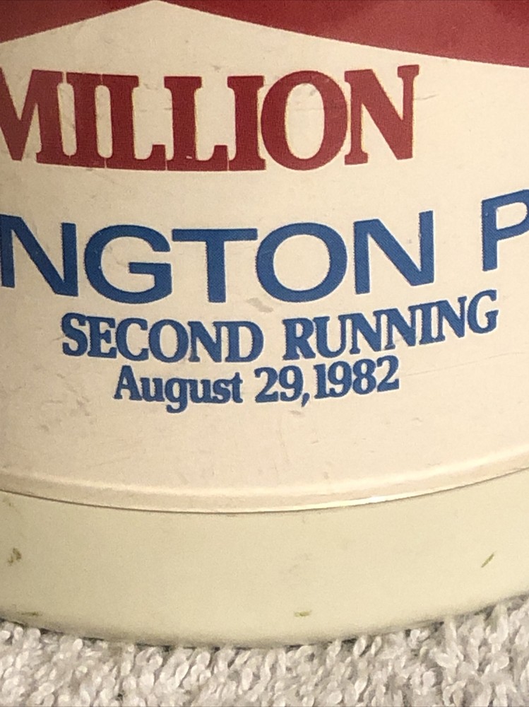 Vintage Eagle Budweiser Arlington Park Million 1982 Second Running