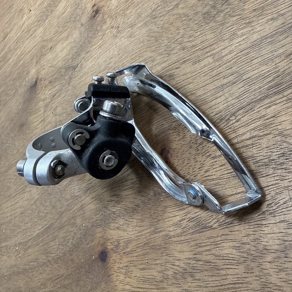 Shimano Deore XT FD-M750 Front Derailleur 34.9mm Low Bottom Pull Silver Japan