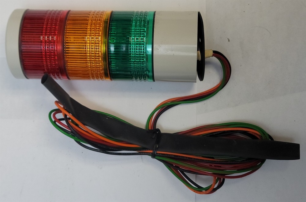 Patlite Model LES-AW Stack Light Green/Red/Amber , 24 AC/DC , 0.6W/1 stack