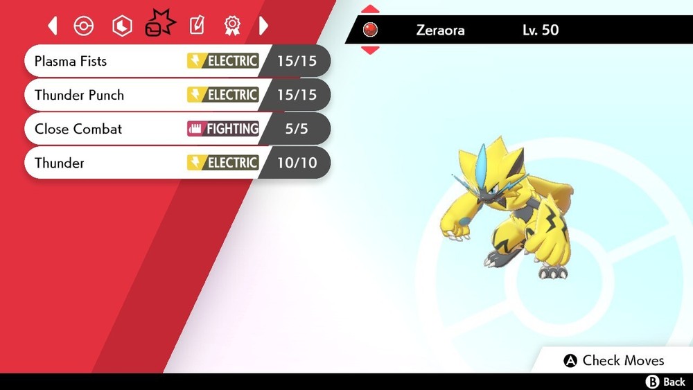 2018 Event Zeraora For Pokemon Sword & Shield
