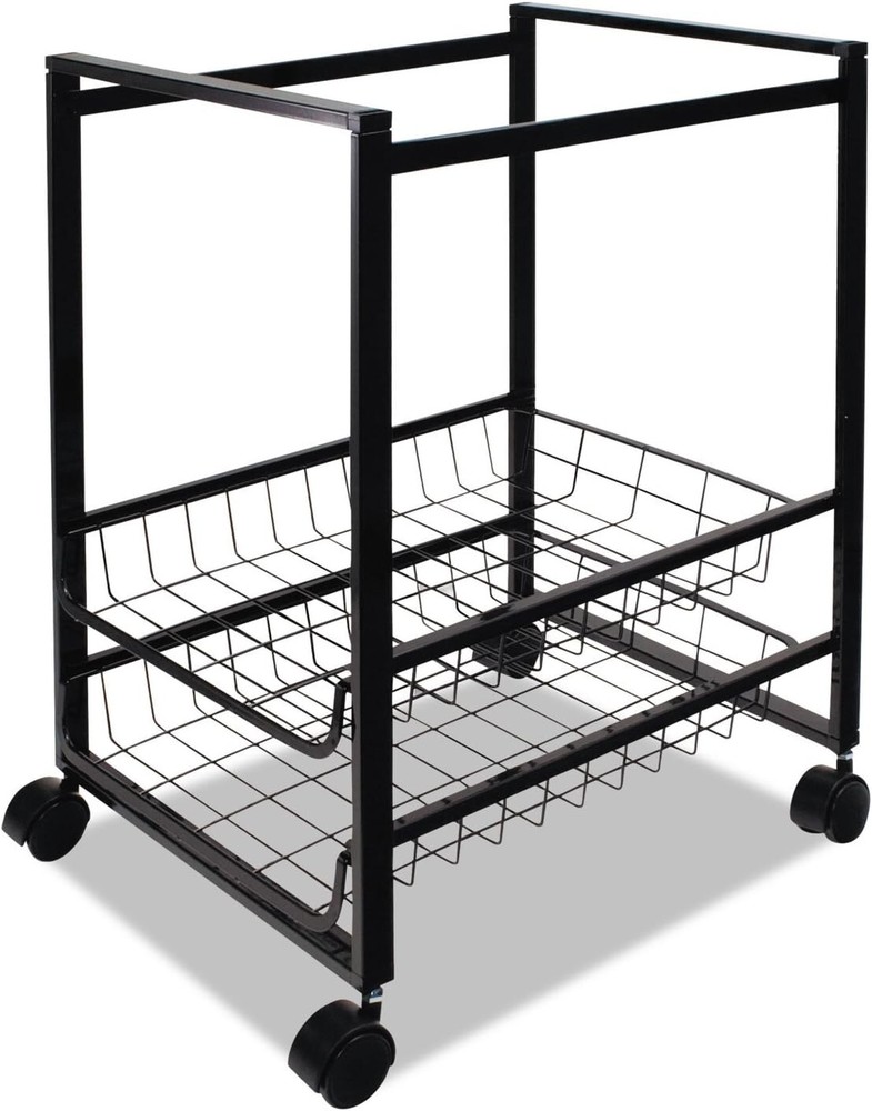 ADVANTUS Mobile File Cart, Black
