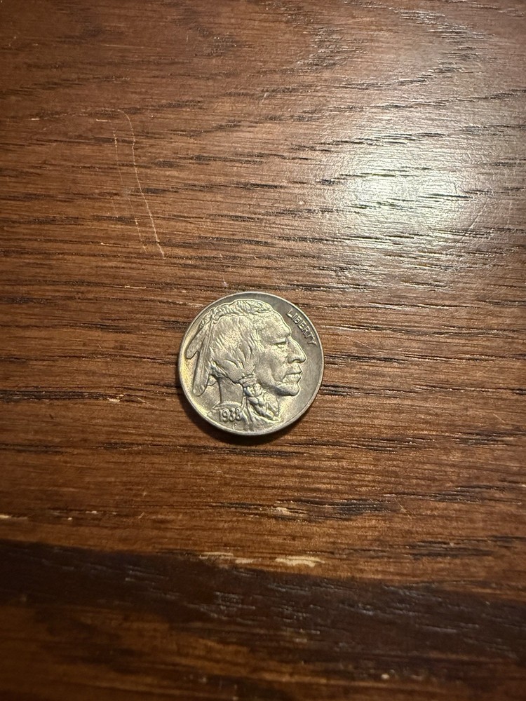 1938 D Buffalo Nickel Uncirculated