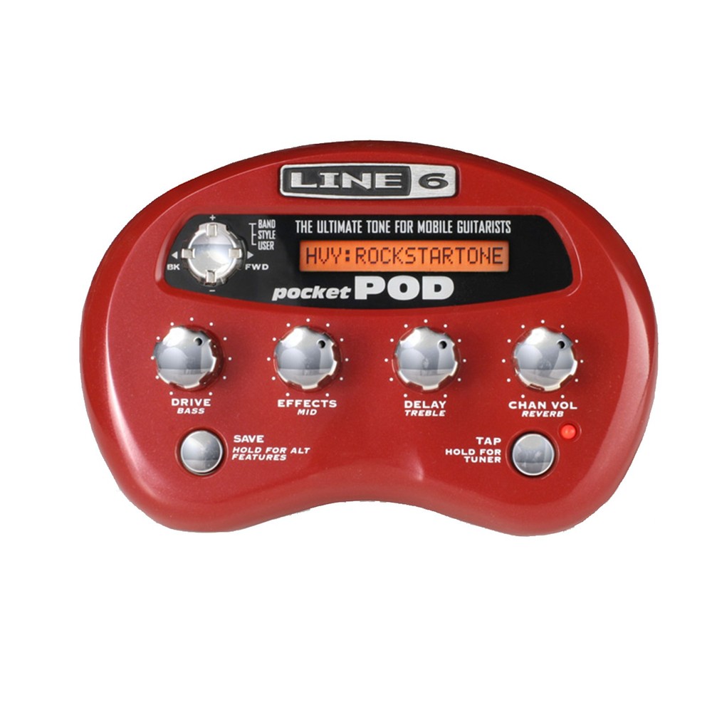 Line 6 Pocket POD Personal Amp Modeling & Effects Processor