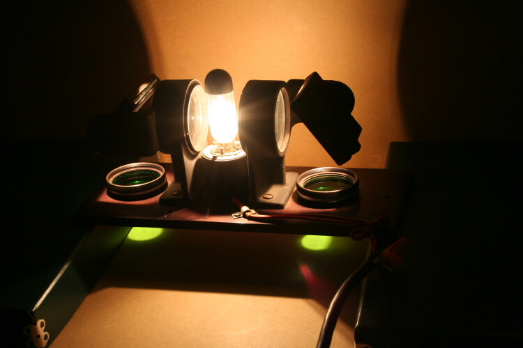 EDNALITE ,Light Source, Optics, 200 Watts, Dual Reflector, Green Filter