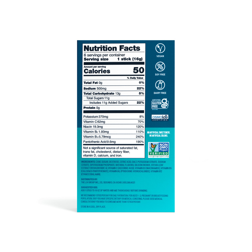 Liquid I.V.® Orange Vanilla Dream Hydration Multiplier® 6CT