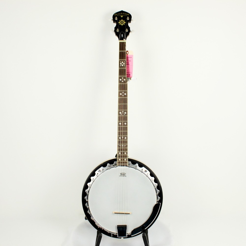 Oscar Schmidt Left-Handed Banjo w/ Case