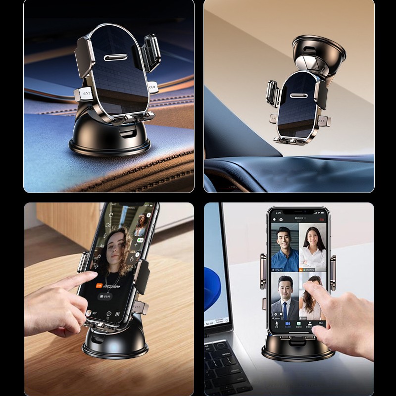Mobile Cell Phone Holder Car Stand Mount Universal 360° Windshield Dashboard