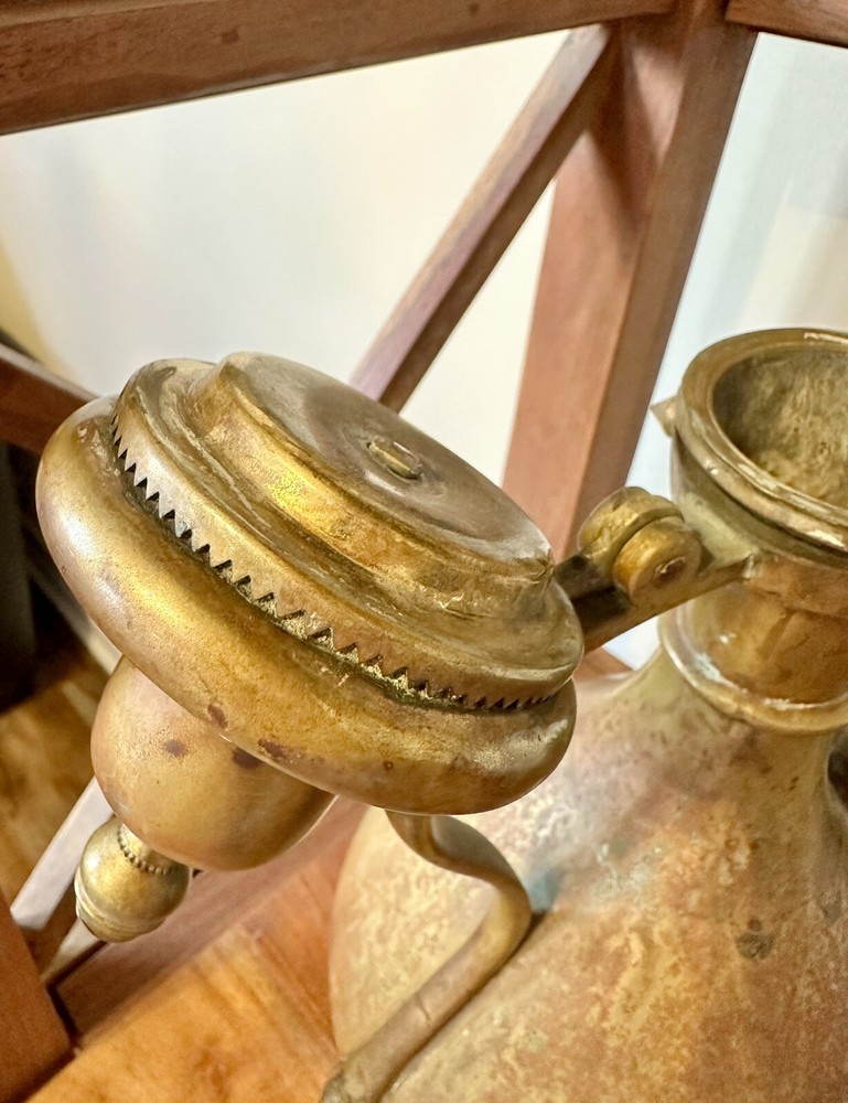 Marked Middle Eastern Antique Dallah Arabic Tea Coffee Pot