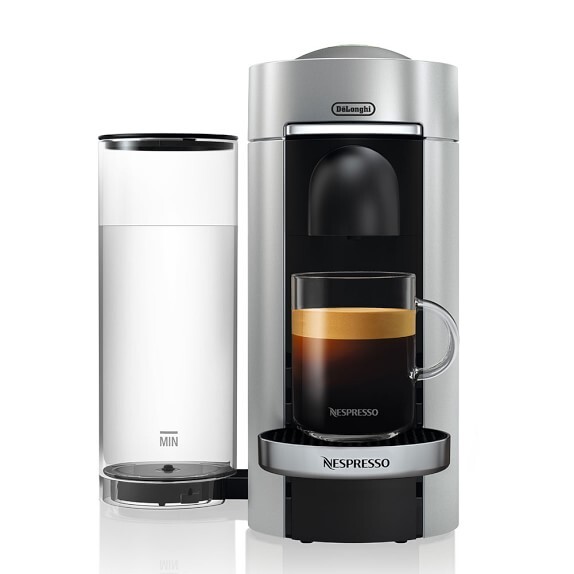 Nespresso Vertuo Plus Coffee and Espresso Maker - Glossy Grey (/RT6-20479-ENV...