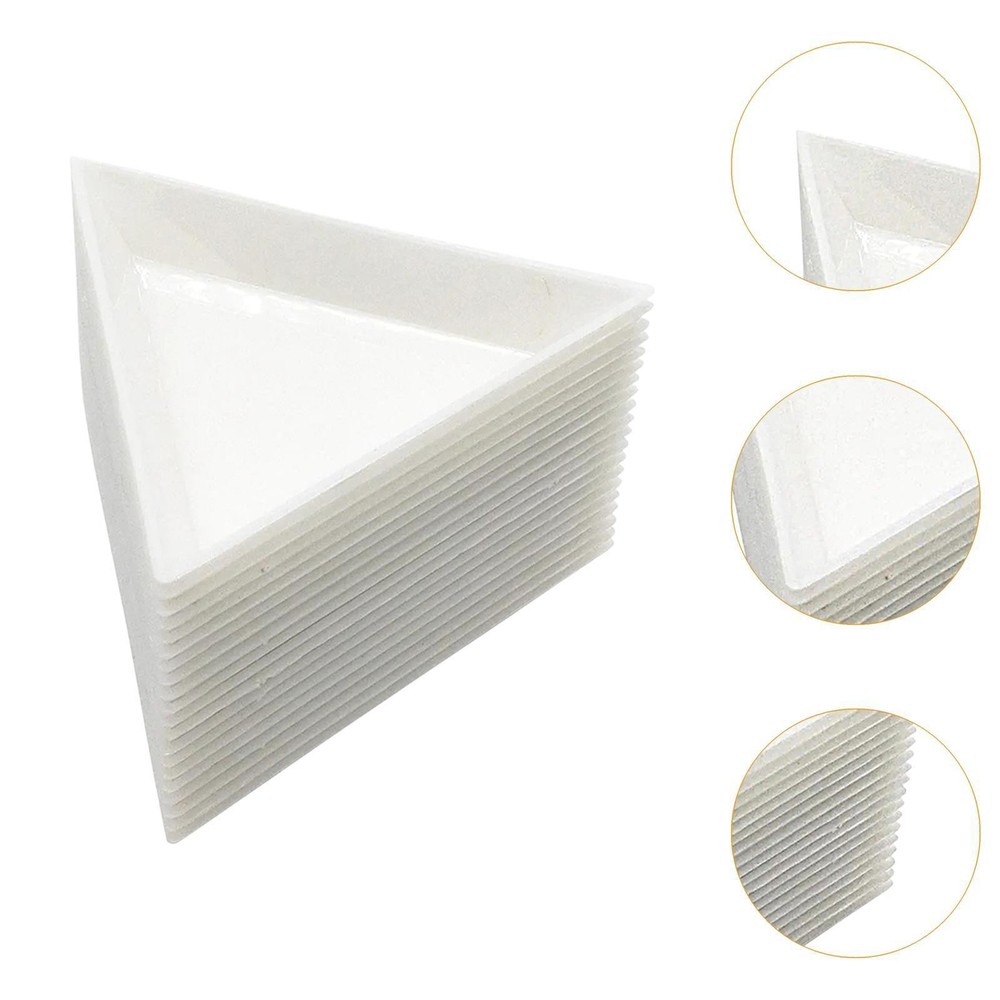 50 Pieces Bead Sorting Trays Containers Organizer Manicure Tools Small Picking