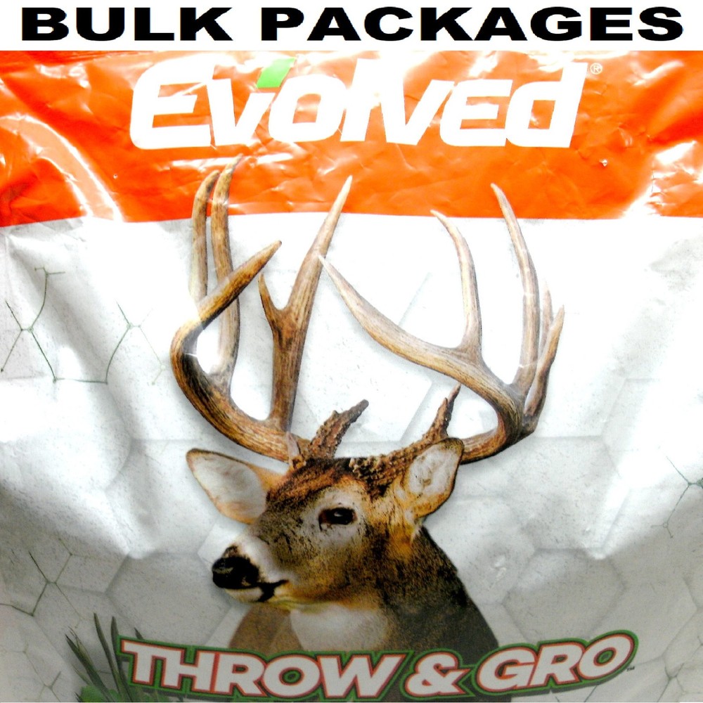 BULK BAGED EVOLVED HARVEST Throw & Gro CLOVER NO-TILL FORAGE FOOD PLOT SEED