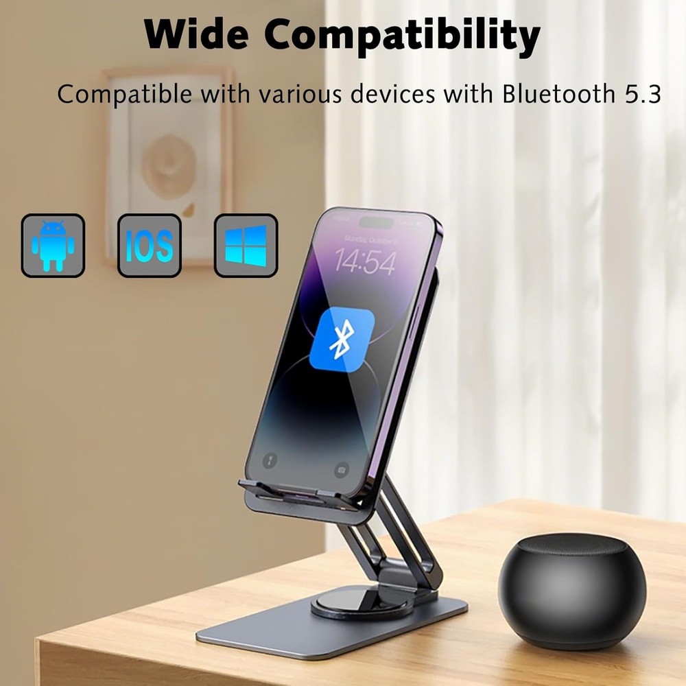 Portable Mini Bluetooth Speaker, Small Wireless Speaker Bluetooth 5.3 with Stere